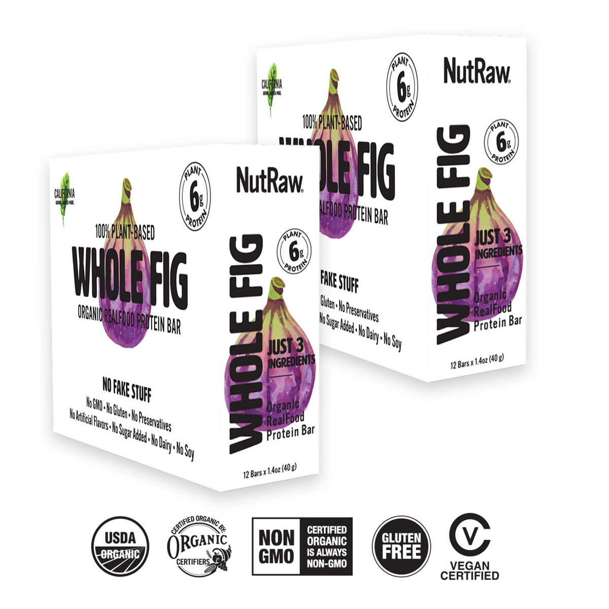 Special - 2 Whole Fig Bars Pack - 24 Pack (1.4 Oz each)