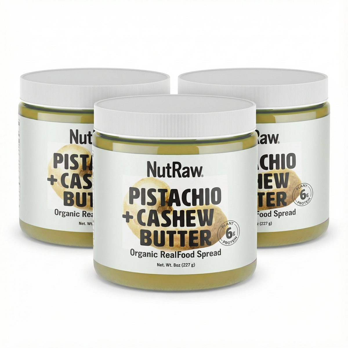 Pistachio + Cashew Butter | 3 Jars