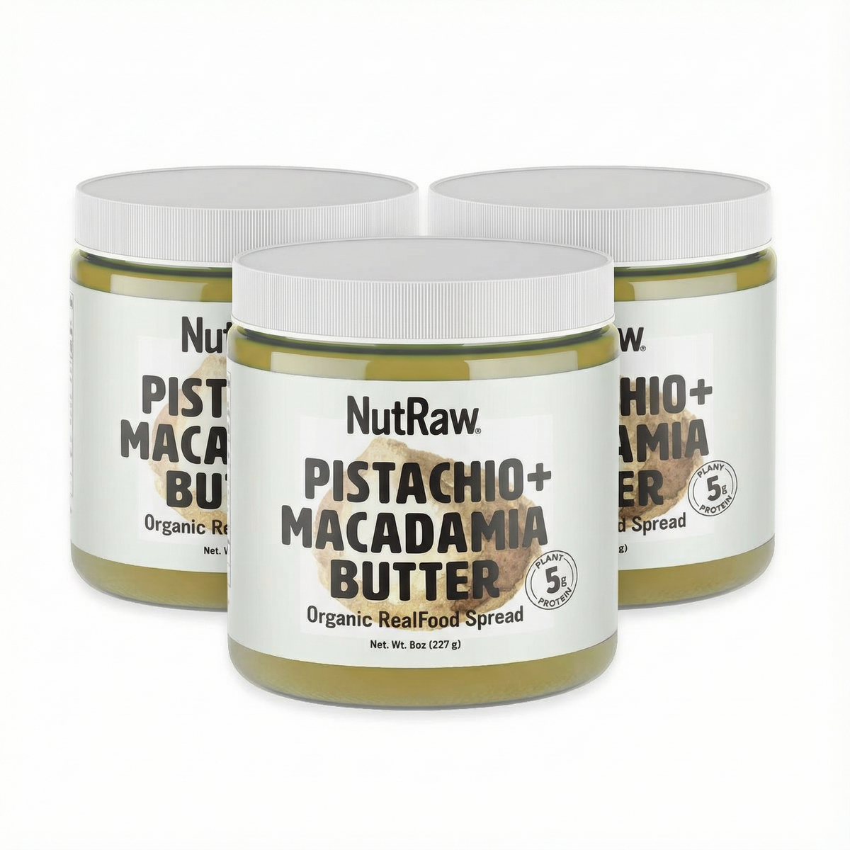Pistachio + Macadamia Butters | 3 Jars